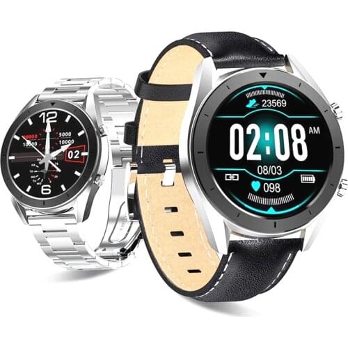 Nennbo DT99 SmartWatch Business Round HD Screen ECG Detection Changeable Dials Fitness Tracker IP68 Waterproof Men Sports Watch