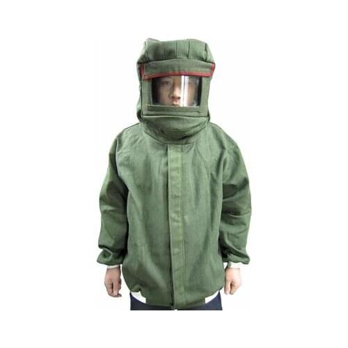 New Safety at Work Sandblasting Suit for Sandblast Protector Sandblasting Jacket Sand Blasting Suit Sandblaster