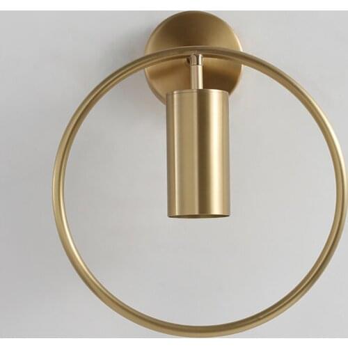 Post Modern LED Luxury Wall Lamp 5W GU10 AC95-260V Ling Room Bedroom Bedside Wall Fixtures Lighting Indoor Led Wall Light