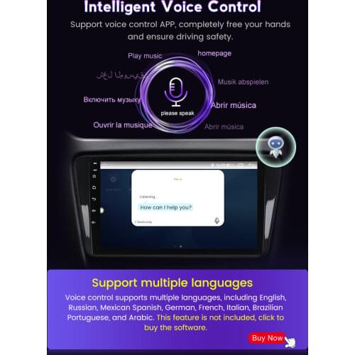 NaviFly M100 and M150 voice control software