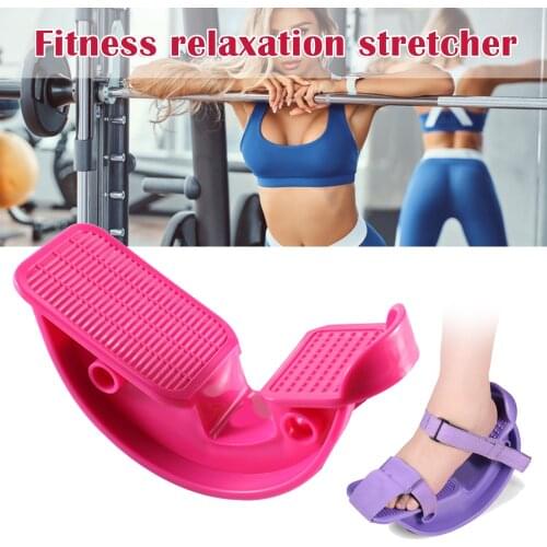 H Calf Stretcher with Adjustable Fixation Strap Ankle Stretcher Warm-up Gadget for Lower Feet Plantar Fasciitis Leg Pain sy998
