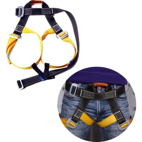 Professional Safety Belt Half Outdoor Climbing Safety Belt Body Protecting for Downhill climbing accessories Rescue Tools