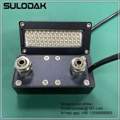 XSJ 6020 UV LED Curing Light For UV INK Flatbed Printer Epson XP600 TX800 Print Head Photo Machine Coil Machine 395NM UV Lamp