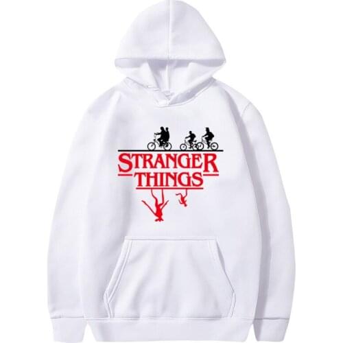Stranger Things Series Hoodies Unisex Pullover Hooded Fleece Warm Sportswear Tops Funny Hoodies Harajuku Clothes Hood