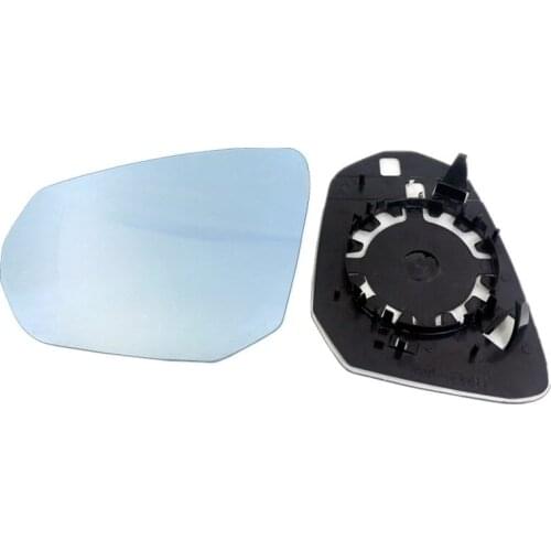 Wide View Rear View Mirror Blue Auto Dimming Side Wing Mirror Glass with Heater Led Turn Indicator for AUDI Q2 2018