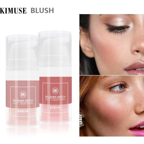 Liquid Blush Highlight Eyeshadow 3 In 1 Multifunctional Glitter Blusher Waterproof Long Lasting Eyeshadow Facial Makeup TSLM1