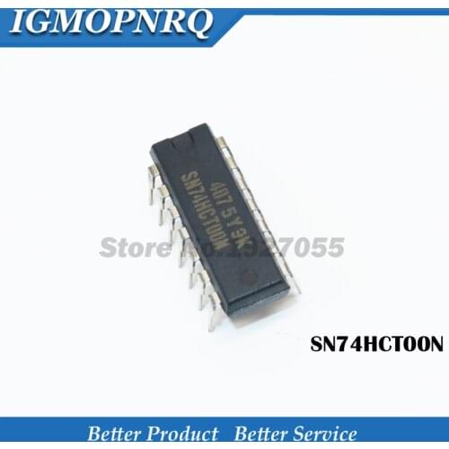 5pcs/ SN74HCT00N DIP-14 74HCT00N DIP14 74HCT00 new