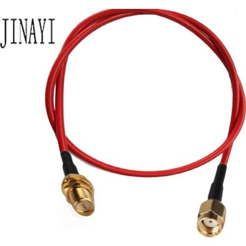 10 pcs RP-SMA Male to RP-SMA Male Female Connector Simi Rigid RF coax cable 50ohm RG402 cable 10cm 15cm 30cm