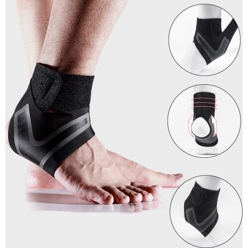 2Pack Ankle Support Brace , Adjustable Compression Ankle Braces for Sports Protection Moto cycling, Fits Most for Men & Women