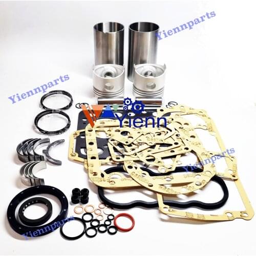 2CA1 Overhaul Rebuild Kit Cylinder Liner Piston Ring Bearing Full Gasket Set For Isuzu Diesel Engine Repair Parts