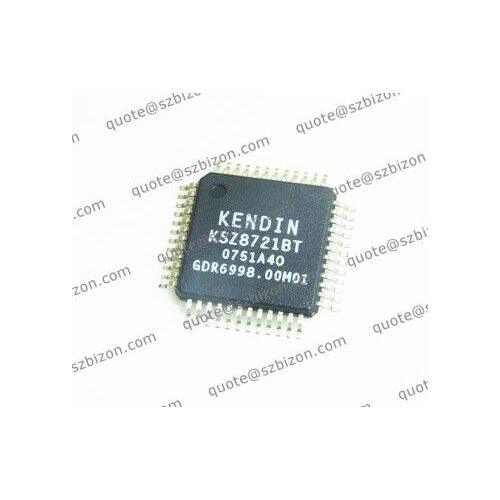 5PCS/LOT KSZ8721BT IC QFP48 BRAND NEW