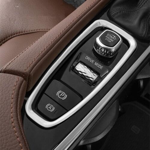 ABS Center Console Handbrake Decorated Frame For Volvo XC60 S90 2018 19 20 21 AAA603