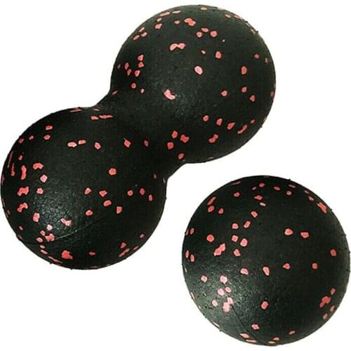 Peanut Fitness Massage Ball Double Balls Yoga Ball Physical Training Sports Therapy Relieve Fatigue Relieve Pain 3Colors