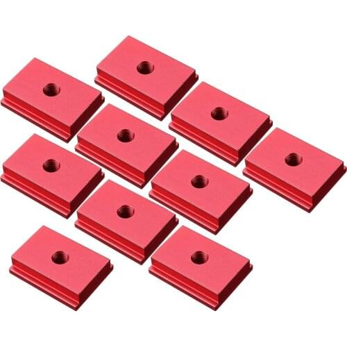 10PCS M6 M8 T Slot Nut T-Track Sliding Nut T-shaped Slider For Woodworking Tool Slot Fastener