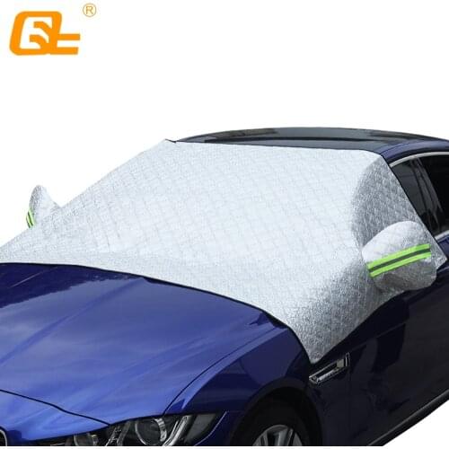 Car Windshield Cover Winter Thickening Prevent frost and snow Outdoor Anti-frost dustproof heatproof fit sedan SUV Hatchback