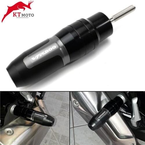 For HONDA VFR800 VFR 800 F VFR 800 X 2014-2020 Motorcycle CNC Accessoires Falling protection Exhaust Slider Crash pad slider