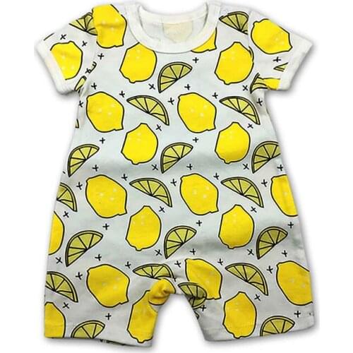 2019 New Baby Boys Romper Animal style Short Sleeve infant rompers Jumpsuit cotton Baby Rompers Newborn Clothes Kids clothes
