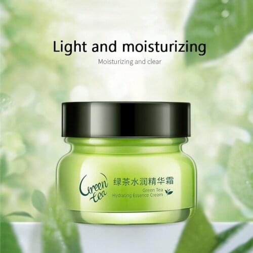 Green Tea Facial Cream Anti Aging Wrinkle Whitening Skin Care Hydrating Moisturizing Oil Control Smooth Ointment Skin Care QBMY
