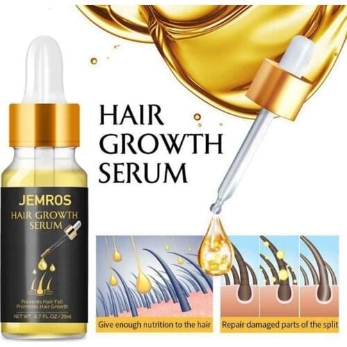 20ml Hair Growth Treatment Serum Essence Anti-preventing the Loss Strengthen Cure Accelerate of Nutrition Hair Root Scalp H O7G6