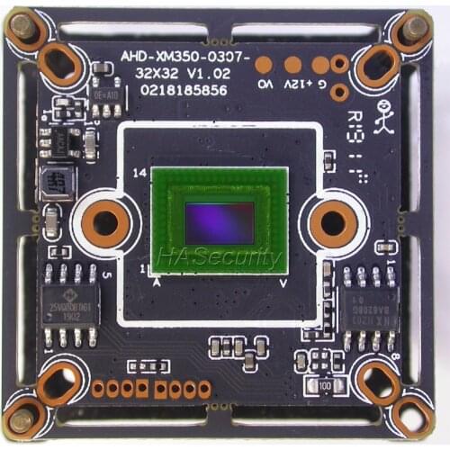 AHD-H (1080P) 1/2.8" Sony STARVIS IMX307 CMOS + ISP350 (XM350) CCTV camera PCB board module (optional parts)