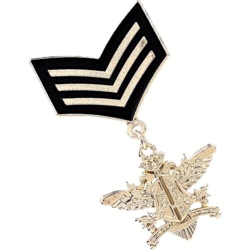 Men Arrow Brooch Lapel Costume Pin Wedding Party Accessories