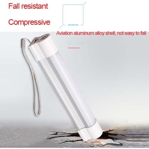 The New Portable Outdoor Emergency Light Stand Light 10400 Capacity USB Rechargeable Light Cross-border Special Supply