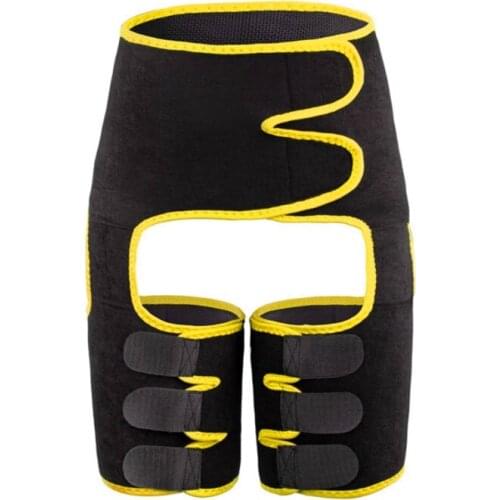 Waist 3-in-1 Thigh Trimmer for Women, High Waist Butt Lifter, Weight Loss Waist Thigh Slimmer Booty Hip Enhancer