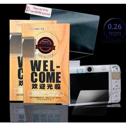 Original Tempered Glass Screen Protector For Canon PowerShot N100 A3500 SX700 60D M M2 MII IXUS265 LCD Toughened Protective Film