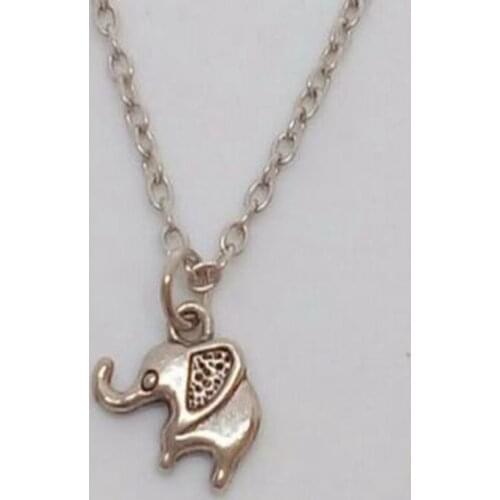 Fashion Alloy Ganesha Necklace For Women Animal Hollow Elephant Pendant Choker Statement Gothic Jewelry Collares Bijoux Femme