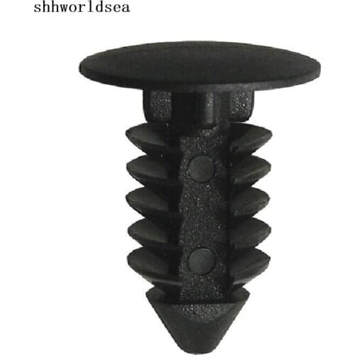 Shhworldsea auto fasteners and clips push type retainer