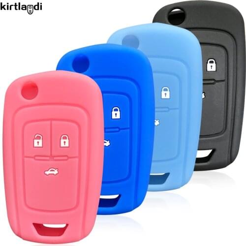 Silicone Car Key Case Holder Cover for Chevrolet Cruze Aveo T300 Rawon P4 Corsa Opera Axis Opel Key Cover Keychain Accessories