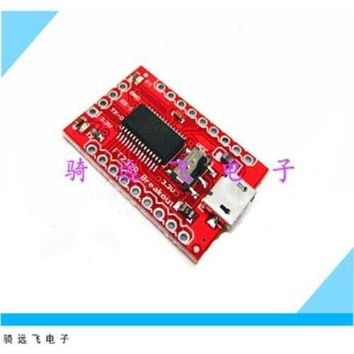 USB to TTL 3.3V/5V optional FT232RL module serial port module micro interface flashing board