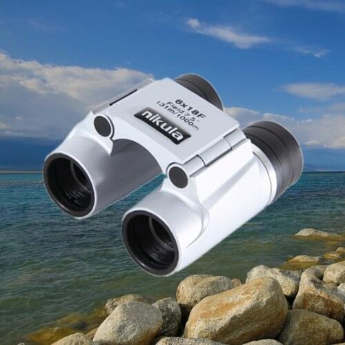 High quality high power high definition portable 6x18 new handheld binocularslow light night vision binoculars travel or camp