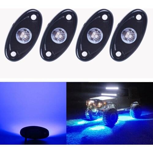 2 inch 9W LED Rock Light for ATV UTV SUV RZV 4X4 Offroad Motorcycle Boat Watercraft Snowmobile Helicopter 10~24V