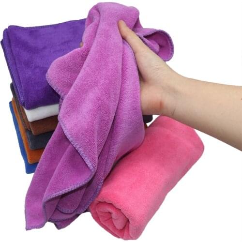 2 Pcs Microfiber Car Cleaning Towel Automobile Motorcycle Washing Glass Household Cleaning 30*75cm Cloths Cleaning