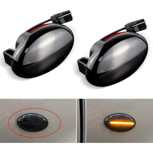 2x LED Canbus Turn Signal Lights Side Marker for Mercedes-Benz Smart W450 &W452 1998-2007 A-Class W168 1997-2004 Vito W639 W447