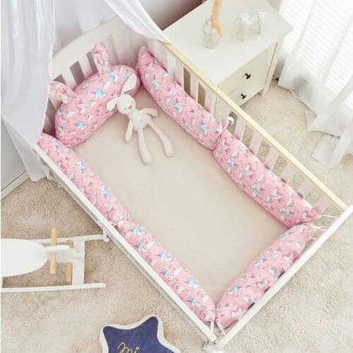 6pcs Baby Bumper Bed Pillow Cushion Bumper for Infant Bebe Crib Protector Cot Bumper Room Decor