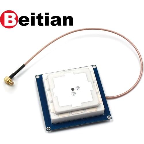 BEITIAN GNSS GPS antenna for ZED-F9P module RTK Drone Base UAV UGV GPS GLO GAL BDS GNSS L1,L2 MCX-JW connector BXW-5620C