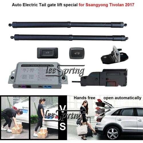 Car Electric Tail gate lift special for Ssangyong Tivolan 2017 with Latch