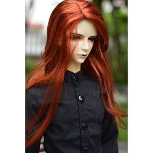 Free Shipping 1/3 8-9" BJD Wig Super Doll Wig Fashion Style Long Mohair For BJD Doll Hair