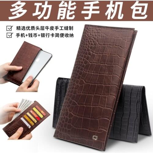 Crocodile Genuine Leather Holster Pocket Bag Case for iPhone X XS XR Max Bussiness Wallet Card Slot Cover for iPhone X XS XR Max