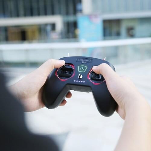 IFlight IF8 2.4G 8 channels OpenTX Frsky D8 2s 550mAh IF8 Remote Controller for DIY FPV Drone ​Transmitter Quadcopter TX