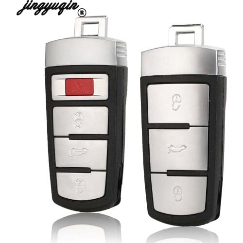 Jingyuqin Car Remote Smart Key Diy For Vw/Volkswagen ( 3CO959752BA ) Ad For Passat/Cc/Magotan Complete Key