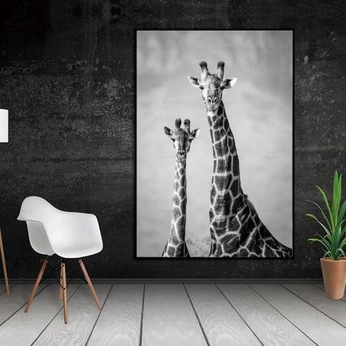 Kawaii Animals Cartoon Canvas Painting Rabbit Posters Prints Nordic Minimalist Nursery Wall Art Picture for Kids Room Home Decor