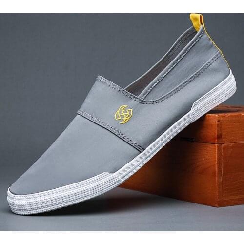 2021 Men Casual Shoes Mens Canvas Shoes Men Shoes Men Fashion Flats Brand Fashion Mens Driving Shoes Men Sneakers