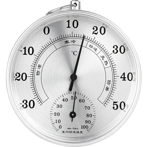 -20℃~50℃ Thermometer And Hygrometer Wall-mounted High-precision Car Home Indoor Outdoor Weather station метеостанция