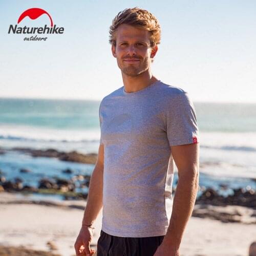 Naturehike Outdoor Hiking T-Shirt Camping Sports T-shirt Summer Breathable Comfortbale Leisure Short Sleeve Camping Travel Hike