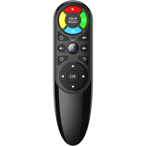NEW-Q6 Voice Remote Control 2.4G Wireless Air Mouse Gyroscope IR Learning, Suitable for Android TV Box