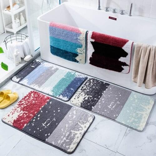 Anti-slip Bathroom Carpet Living Room Mat Rug Carpet Bedroom Rug Kitchen Mat Carpets for Living Room Kitchen Rug Rugs Home Carpe