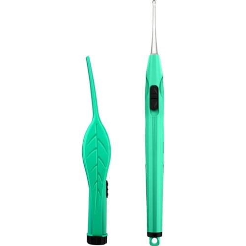 USB Rechargeable Ear Wax Removal Tools With Ear Spoon & Ear Tweezers & Magnifying Glass Earpick Cleaning Kit For Kids & Adults